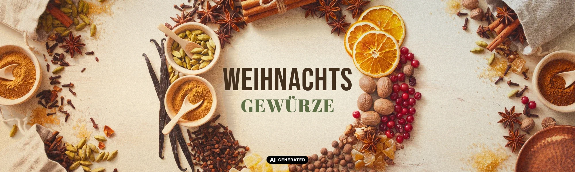 Weihnachtsgewürze